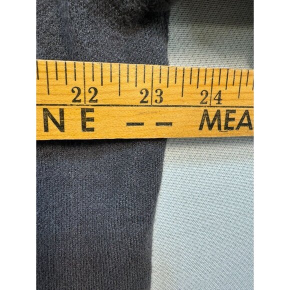 Zara Womens Button-Up Oversized Knit Shirt Jacket M Gray Made In Turkey Heavy - Picture 8 of 12